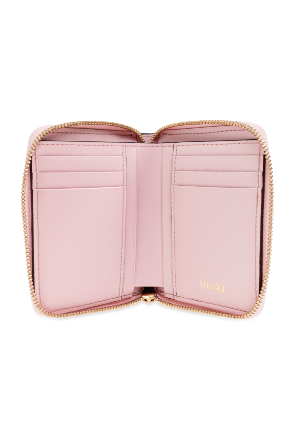 Versace Leather wallet with logo