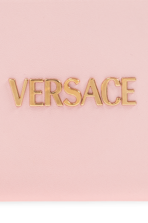 Versace Leather wallet with logo
