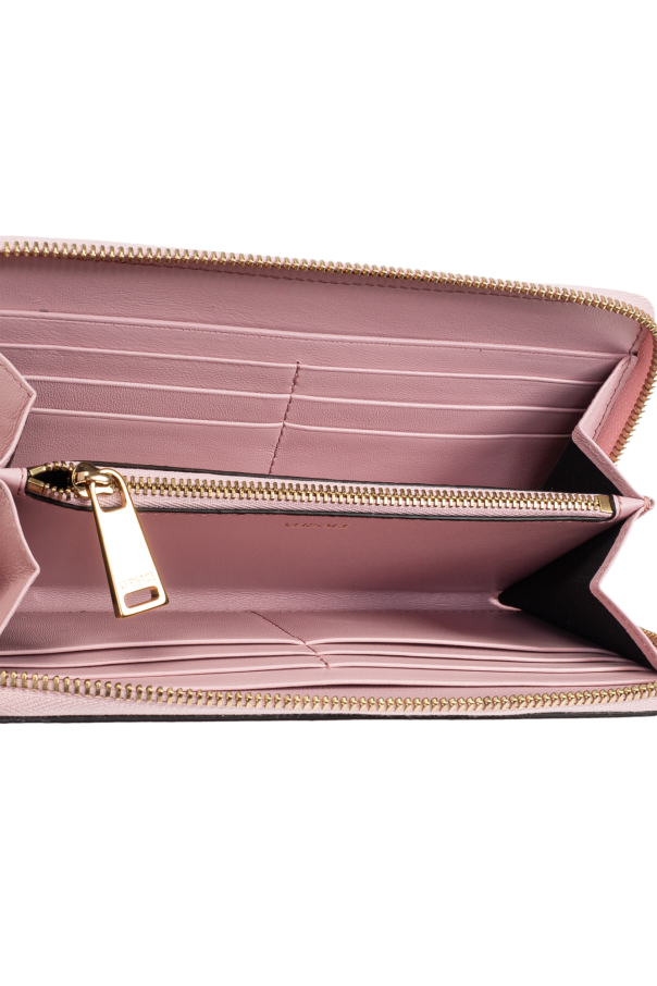 Versace Leather wallet with logo