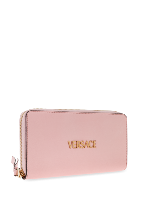 Versace Leather wallet with logo
