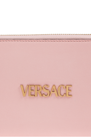 Versace Leather wallet with logo