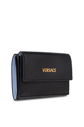 Versace Carteira de couro