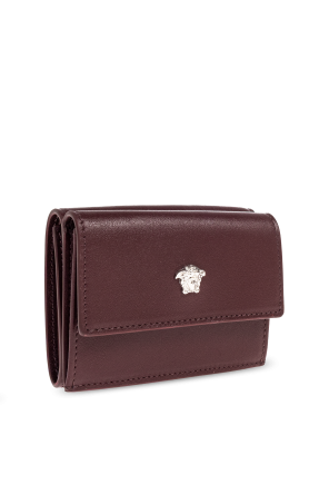 Versace Skórzany portfel z głową Meduzy