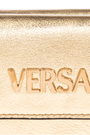 Versace Leather wallet with logo