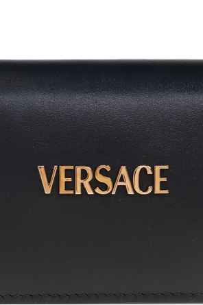 Versace Leather wallet with logo