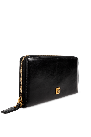 Versace Cartera de cuero