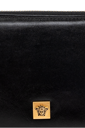 Versace Cartera de cuero