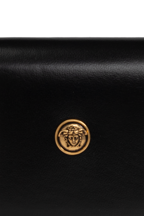 Versace Leather wallet with Medusa head