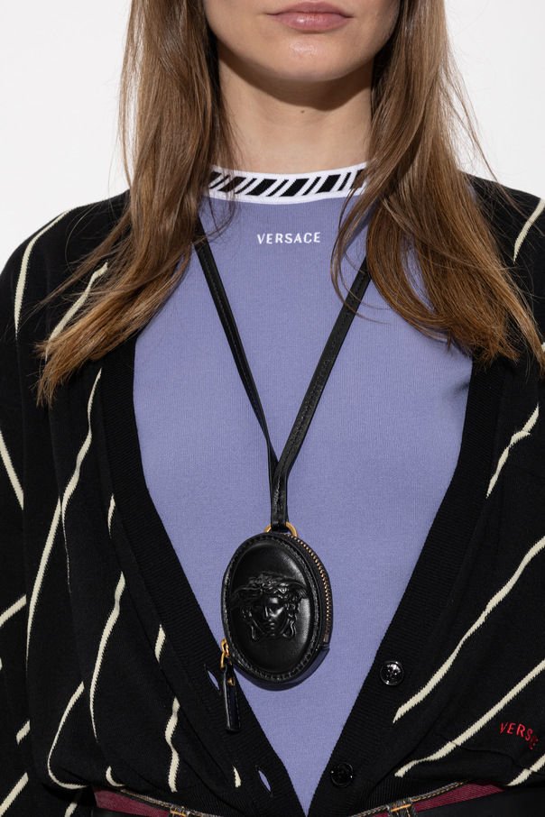 Versace Leather belt wallet