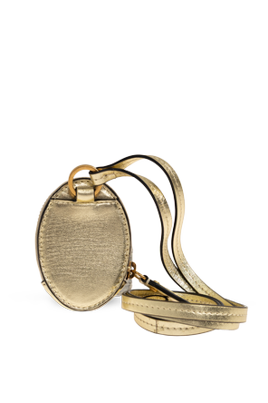 Versace Leather wristlet wallet