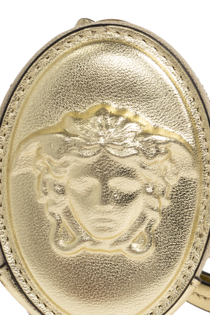 Versace Leather wristlet wallet