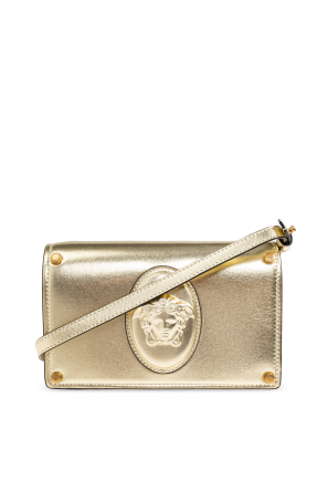 Leather wallet on a belt