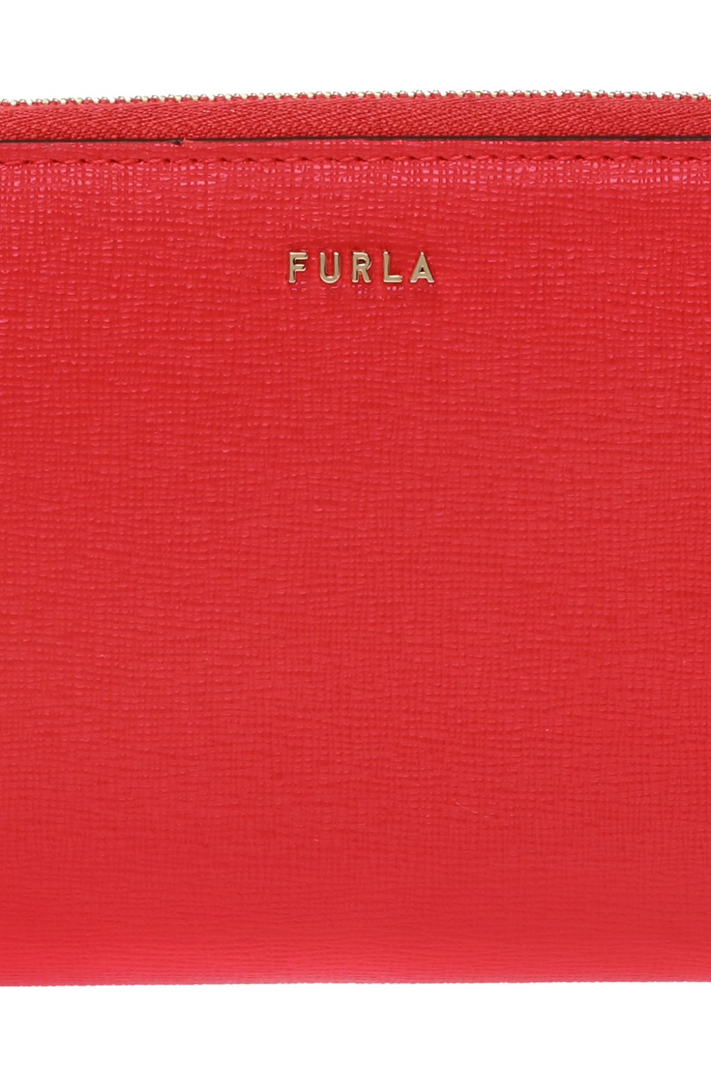Red 'Babylon' leather wallet Furla - Vitkac GB