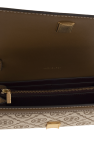 Tory Burch cream Wallet with logo