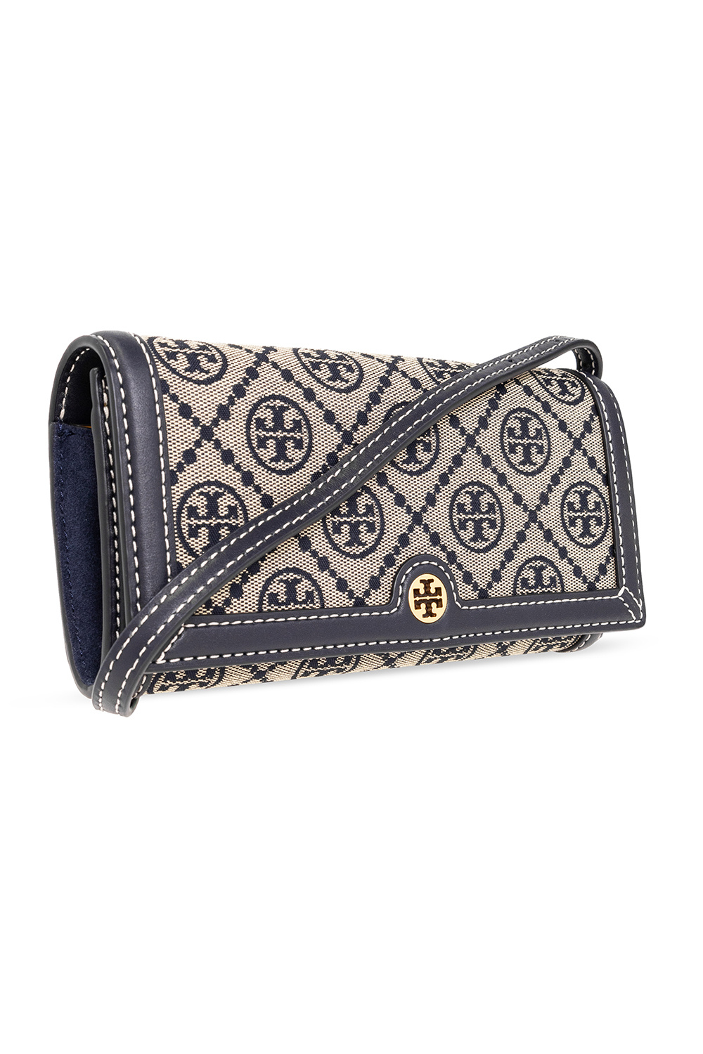 Tory Burch ‘T Monogram’ strapped wallet