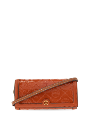 ‘T Monogram’ strapped wallet