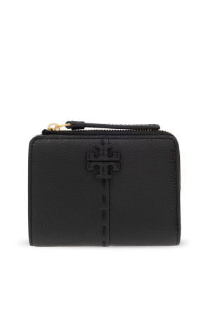 ‘McGraw’ wallet with logo