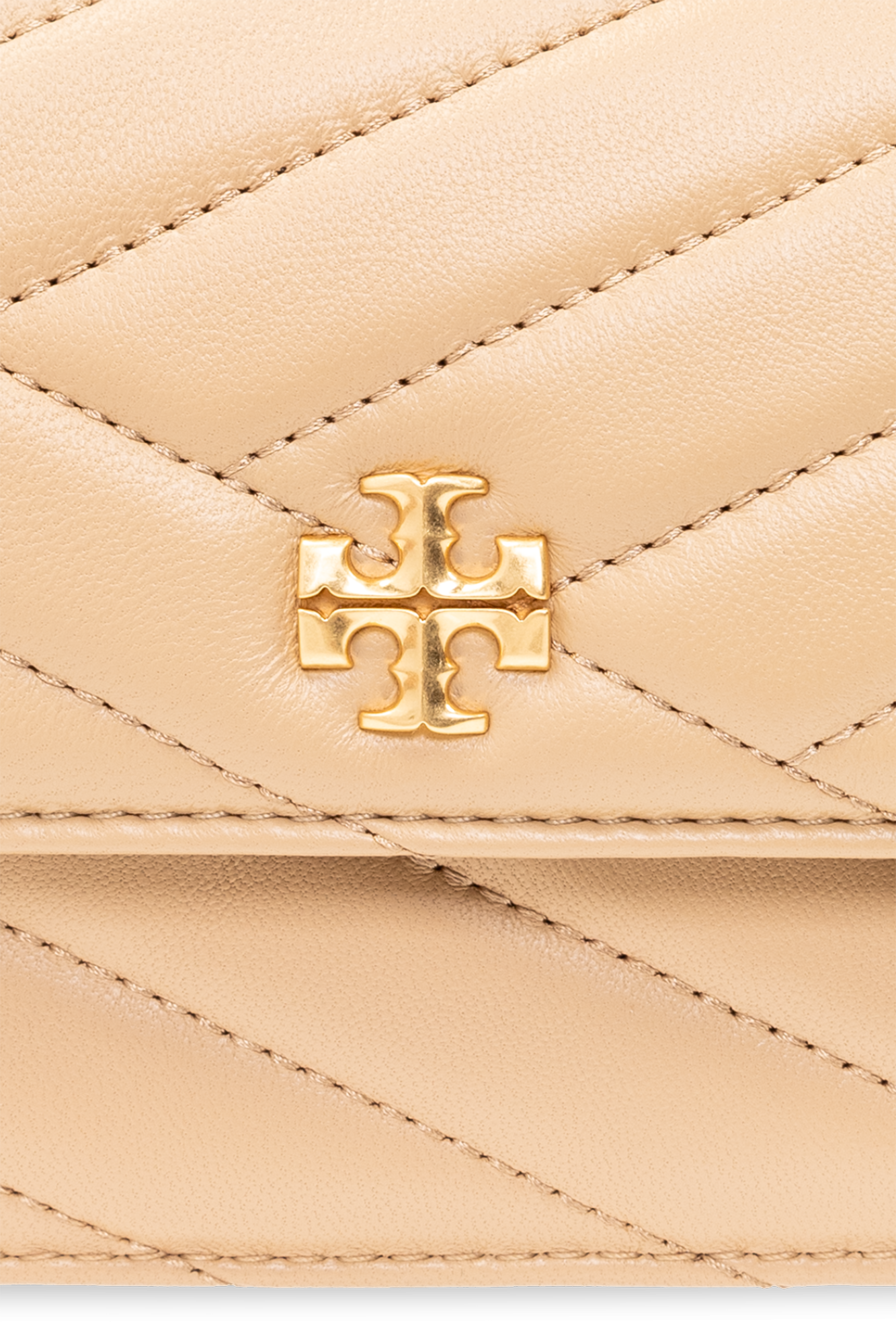 Kira Pebbled Chain Wallet: Women's Designer Mini Bags