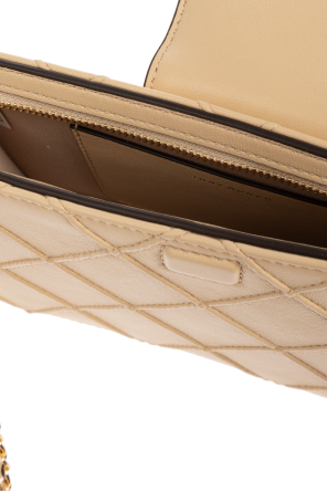 Tory Burch 'Fleming Mini' wallet on chain