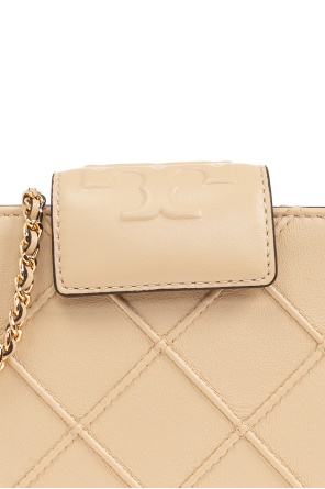 Tory Burch 'Fleming Mini' wallet on chain