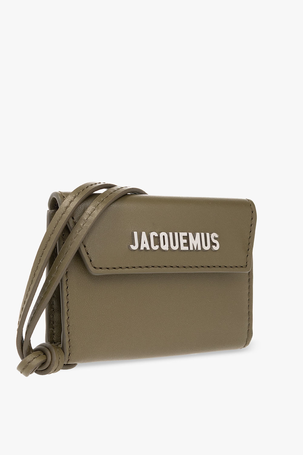 Green Leather wallet with strap Jacquemus - Vitkac HK