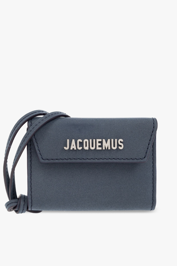 Jacquemus Leather wallet with strap