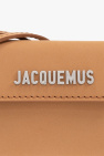 Jacquemus BROWN Leather wallet with strap