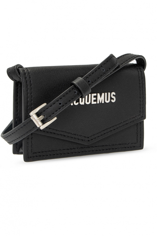 Jacquemus Strapped Card Case in Natural for Men