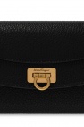 FERRAGAMO BLACK Wallet with logo