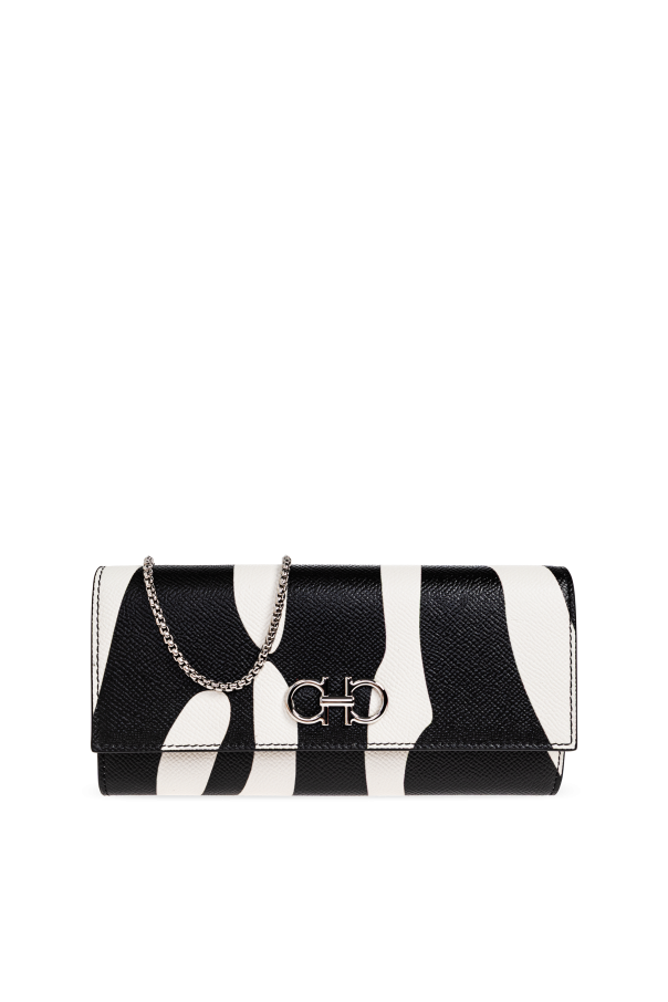 Leather wallet on a chain od FERRAGAMO