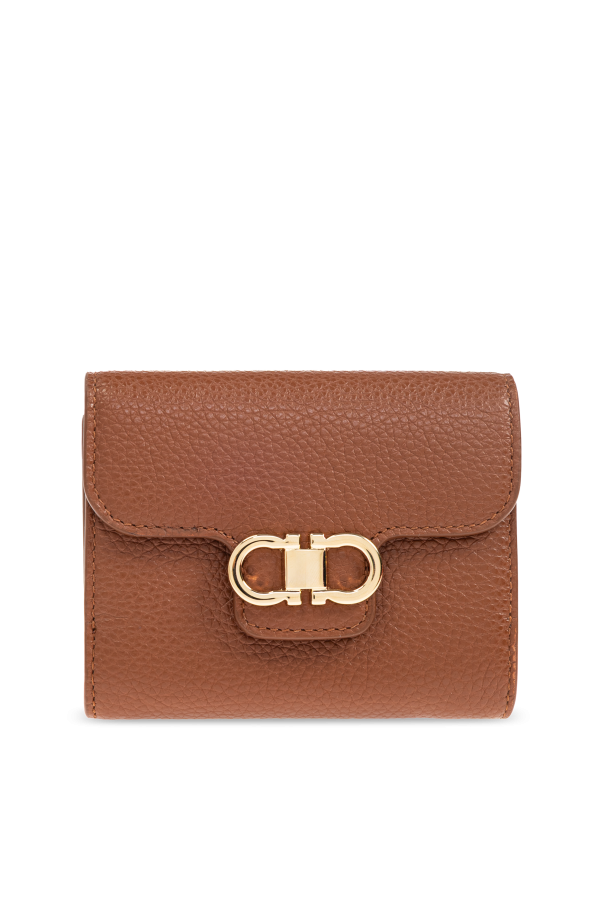 Leather wallet with logo od FERRAGAMO