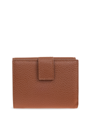 FERRAGAMO Leather wallet with logo