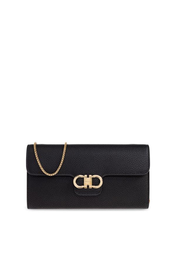 Leather wallet on a chain od FERRAGAMO