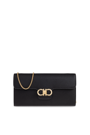 Leather wallet on a chain