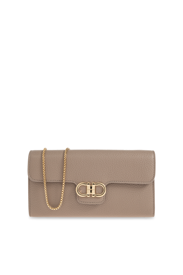 Leather wallet on a chain od FERRAGAMO