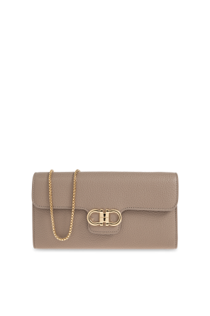 Leather wallet on a chain