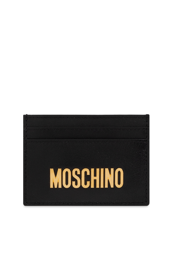 Moschino Leather card holder