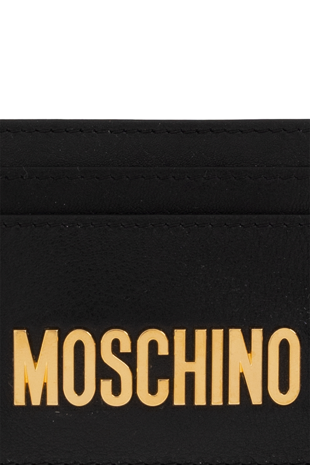 Moschino Leather card holder