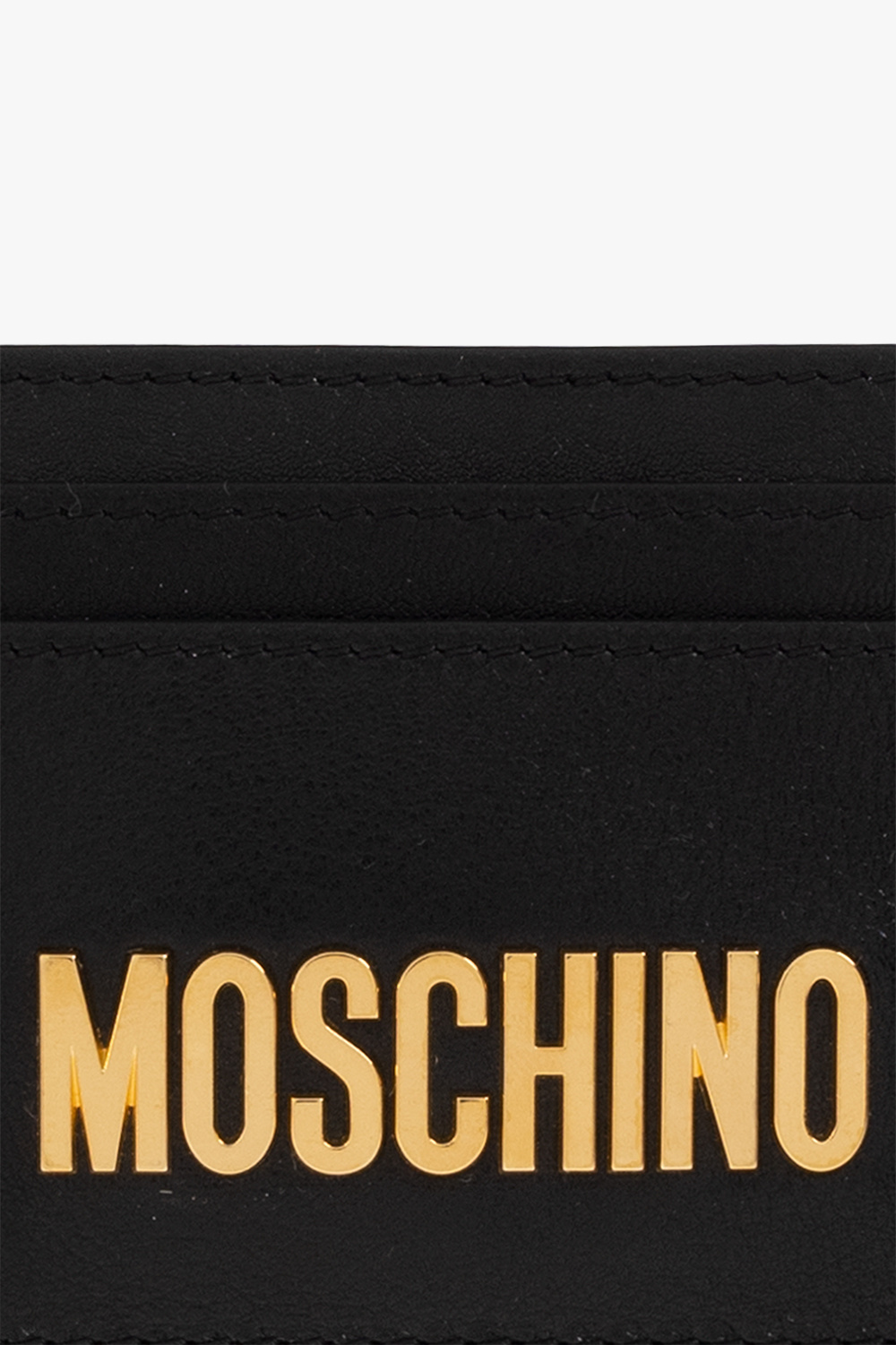 Moschino Leather card holder