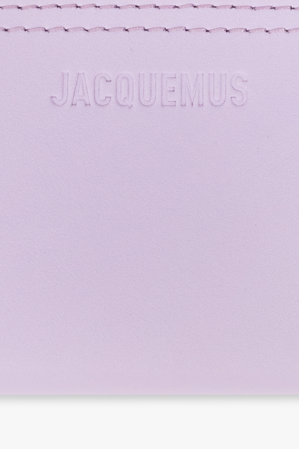 Jacquemus Leather card case with logo