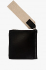 Jacquemus BLACK ‘Le Carre Rond’ leather wallet