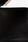 Jacquemus BLACK ‘Le Carre Rond’ leather wallet