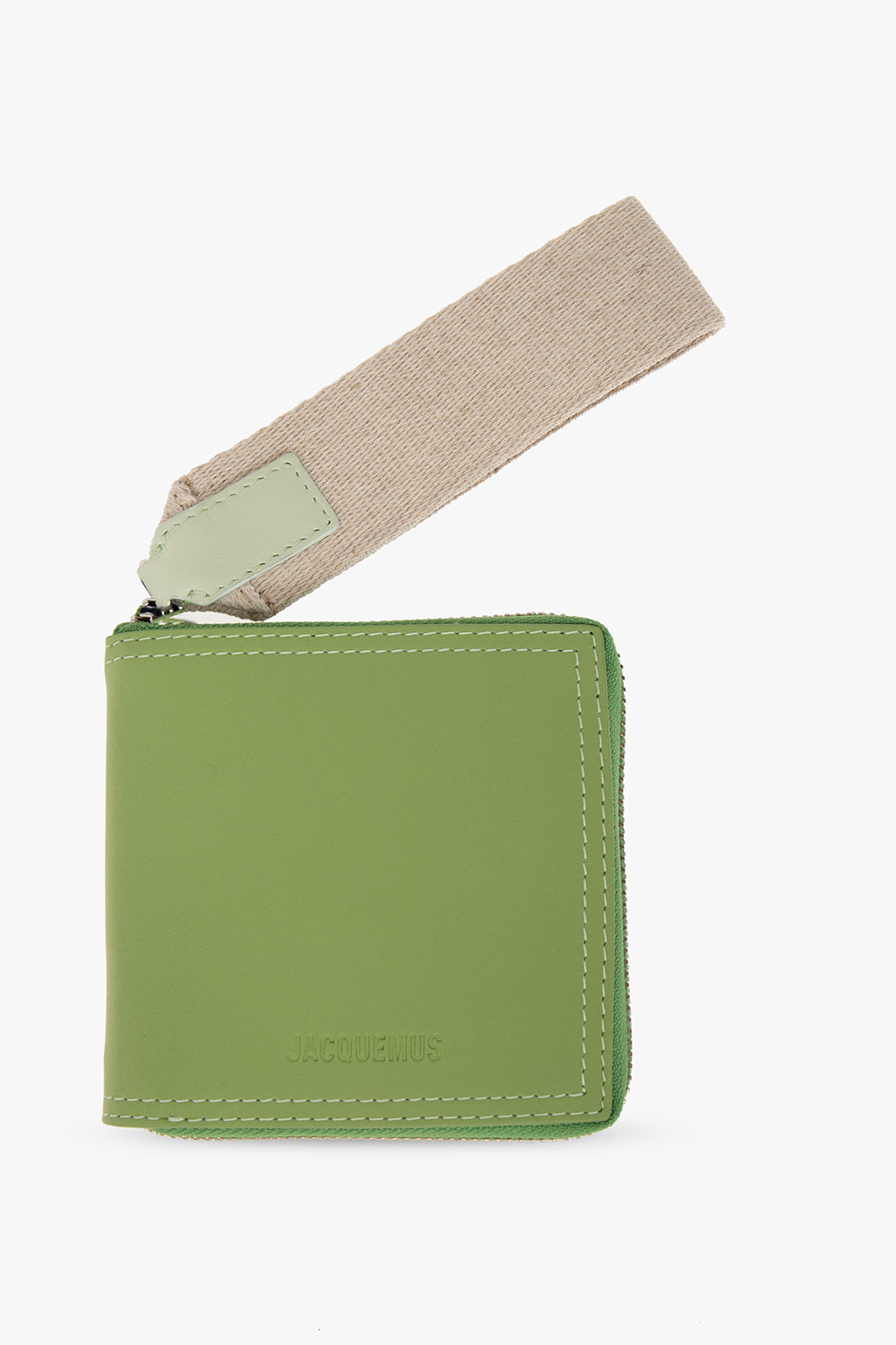 Jacquemus ‘Le Carre Rond’ leather wallet