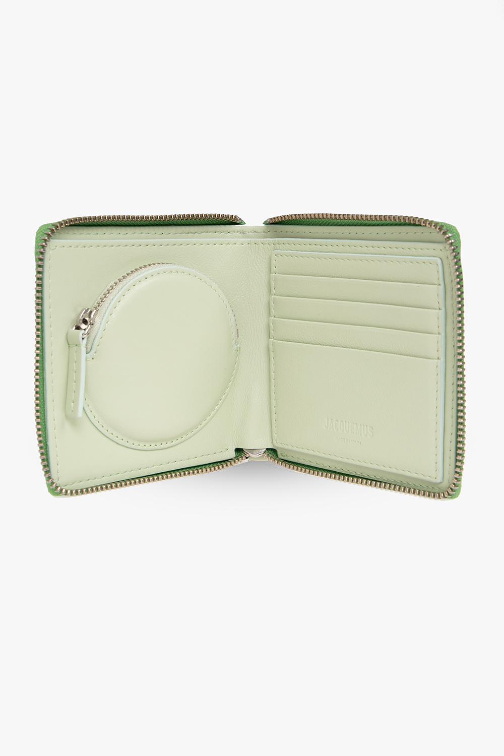 Jacquemus ‘Le Carre Rond’ leather wallet