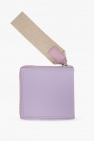 Jacquemus PURPLE ‘Le Carre Rond’ leather wallet