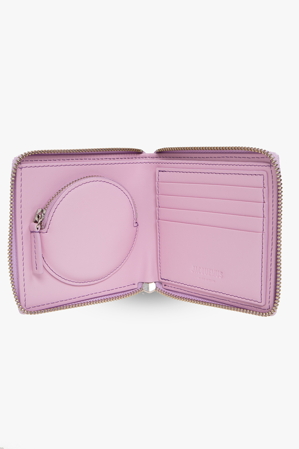 Jacquemus ‘Le Carre Rond’ leather wallet