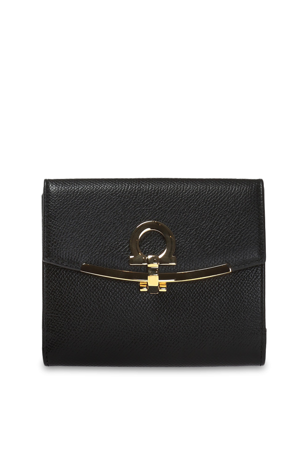 FERRAGAMO Wallet with a decorative clasp