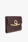 FERRAGAMO Leather wallet with logo