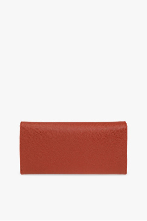 FERRAGAMO Leather wallet with logo