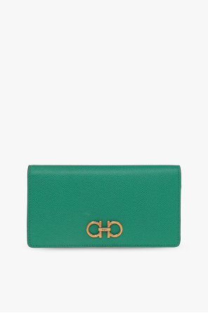 Leather wallet with logo od Salvatore Ferragamo